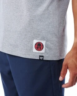 '47 BRAND SPARTAN '47 Durham Tee - Men's -Spartan 47 Mens Durham Tee Grey 5