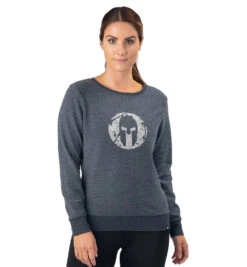 Front Page -Spartan 47 Womens Throwback Fleece Grey 3