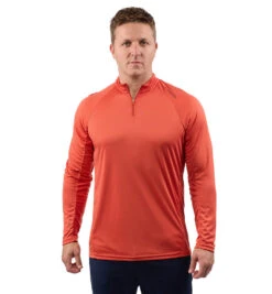 SPARTAN By CRAFT Eaze LS Half Zip - Men's -Spartan CRAFT Mens Eaze LS Half Zip Pepper 1