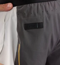 SPARTAN By CRAFT Hypervent Split Short - Men's -Spartan CRAFT Mens Split Short Ash 6