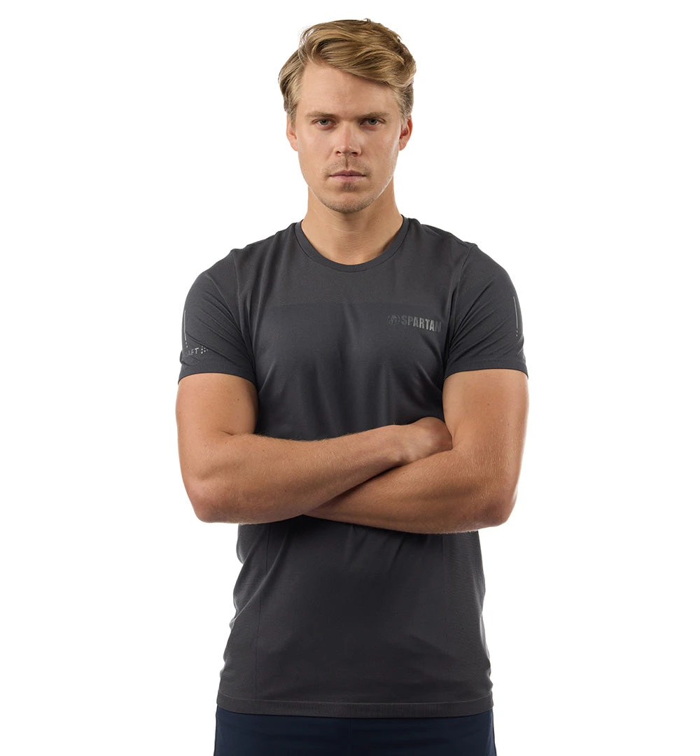 SPARTAN By CRAFT Urban Run Fuseknit SS Tee - Men's 2 SPARTAN By CRAFT Urban Run Fuseknit SS Tee - Men's - Image 2