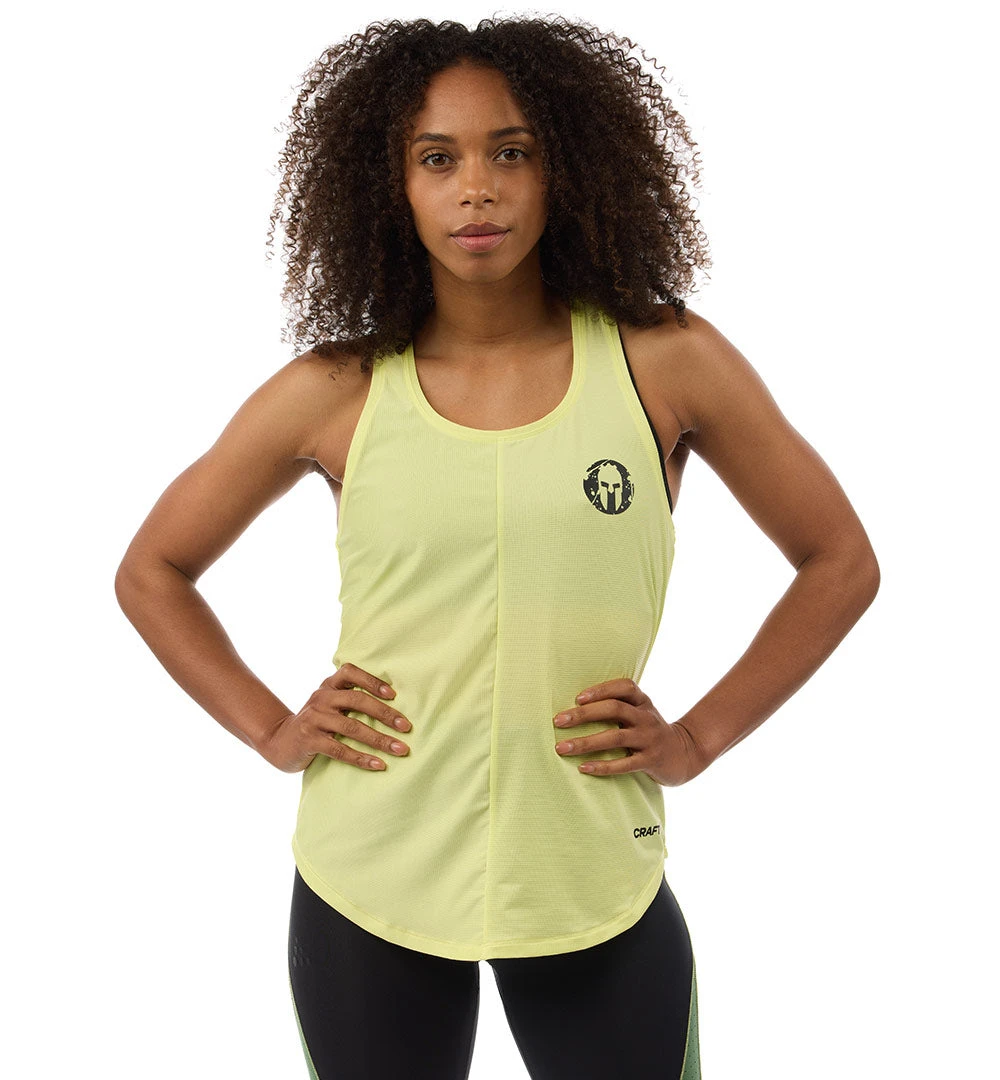 SPARTAN By CRAFT Core Charge Rib Singlet - Women's 2 SPARTAN By CRAFT Core Charge Rib Singlet - Women's - Image 2