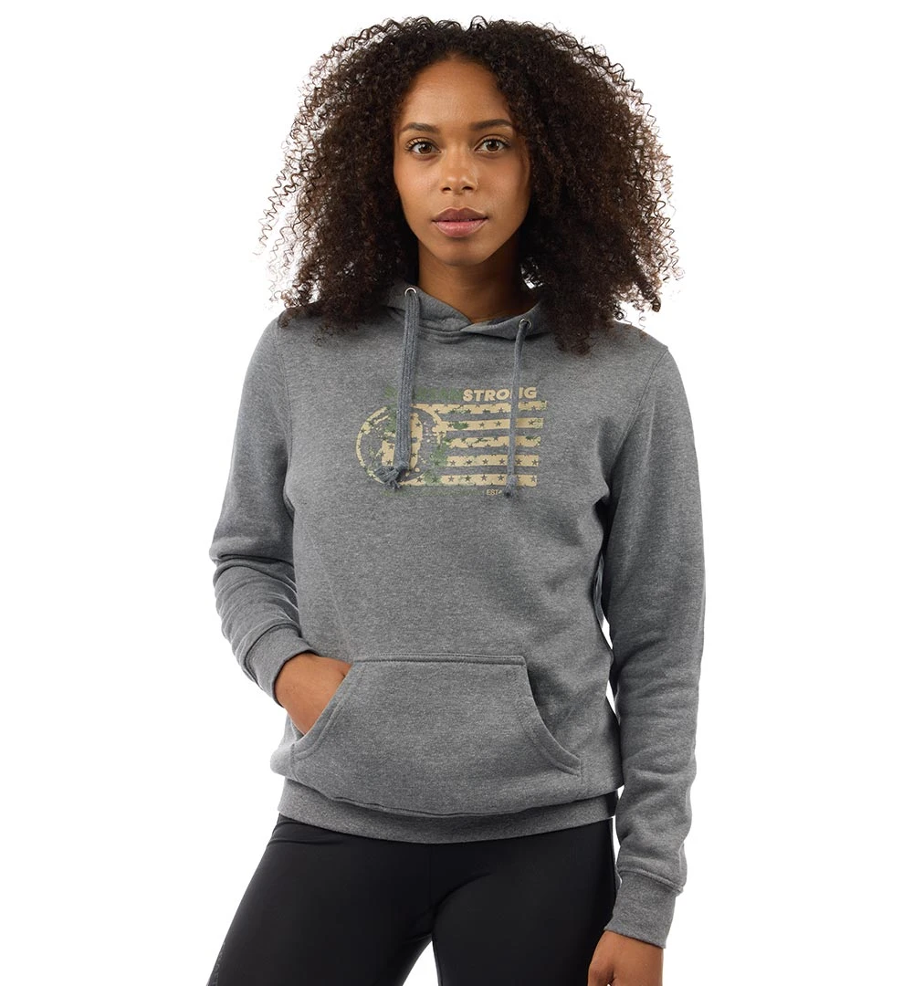SPARTAN By CRAFT Strong Flag Hoodie - Women's 1 SPARTAN By CRAFT Strong Flag Hoodie - Women's