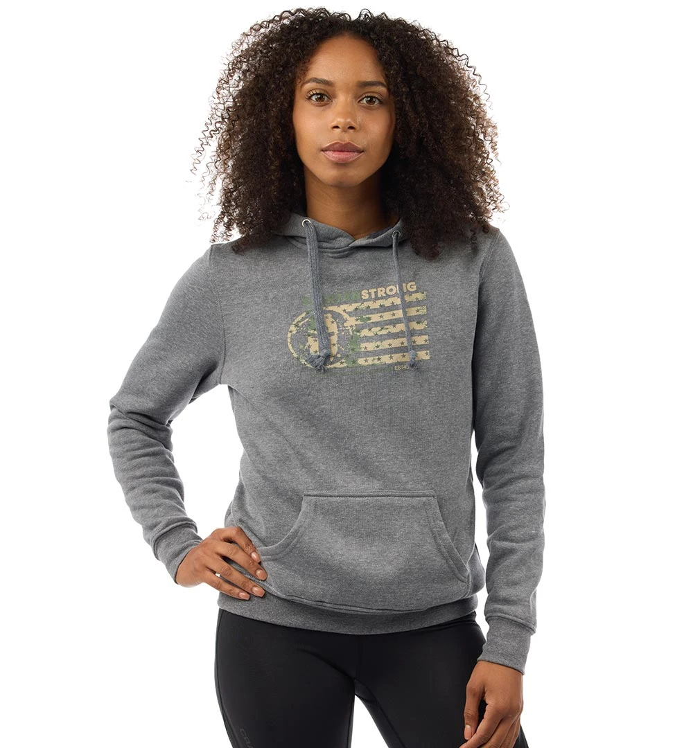 SPARTAN By CRAFT Strong Flag Hoodie - Women's 2 SPARTAN By CRAFT Strong Flag Hoodie - Women's - Image 2