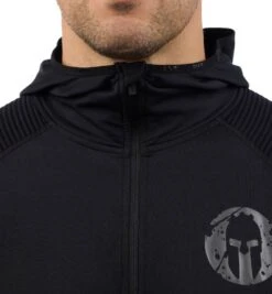 SPARTAN By CRAFT Adv HIT Zip Hoodie - Men's -Spartan CRAFT Womens Adv Hit Zip Hoodie Black 6