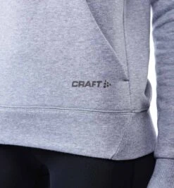 SPARTAN By CRAFT Poise Pullover Hoodie - Women's -Spartan CRAFT Womens Poise Hoodiie Grey 5