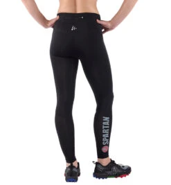 SPARTAN By CRAFT Pro Series Compression Tight - Women's -Spartan CRAFT Womens Pro Series Compression Tight Black 6