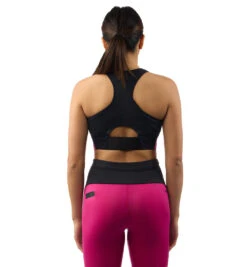 SPARTAN By CRAFT Hypervent Cropped Top - Women's -Spartan CRAFT Womens Trail Hypervent Cropped Top Black Roxo 2