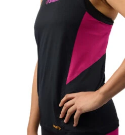 SPARTAN By CRAFT Hypervent Singlet - Women's -Spartan CRAFT Womens Trail Hypervent Singlet Black Roxo 5