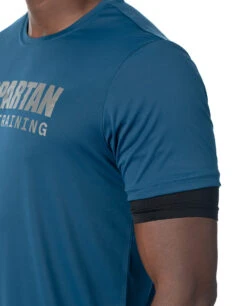 SPARTAN By CRAFT Adv Charge Double SS Tee - Men's -Spartan CRAFT Mens Adv Double Layer Tee Beat 3