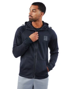 SPARTAN By CRAFT Charge Tech Sweat Hood Jacket - Men's -Spartan CRAFT Mens Charge Tech Jacket Black 3