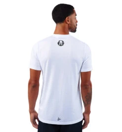 SPARTAN By CRAFT Varsity Tri-Blend Tee - Men's -Spartan CRAFT Mens TriBlend Varsity Tee White 3