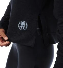 SPARTAN By CRAFT Engineered Wide Neck - Women's -Spartan CRAFT Womens Engineered Wide Neck Pullover Black 4