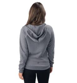 SPARTAN By CRAFT Icon Zip Hood - Women's -Spartan CRAFT Womens Icon FZ Hoodie Grey 4