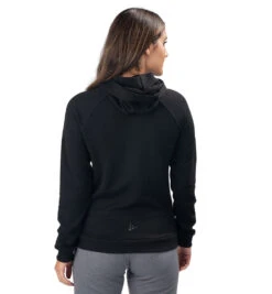 SPARTAN By CRAFT Icon Pullover Hood - Women's -Spartan CRAFT Womens Icon Hoodie Black 4