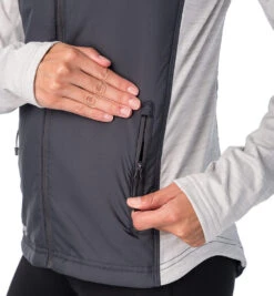 SPARTAN By CRAFT Polar Midlayer Jacket - Women's -Spartan CRAFT Womens Polar Midlayer Grey 6