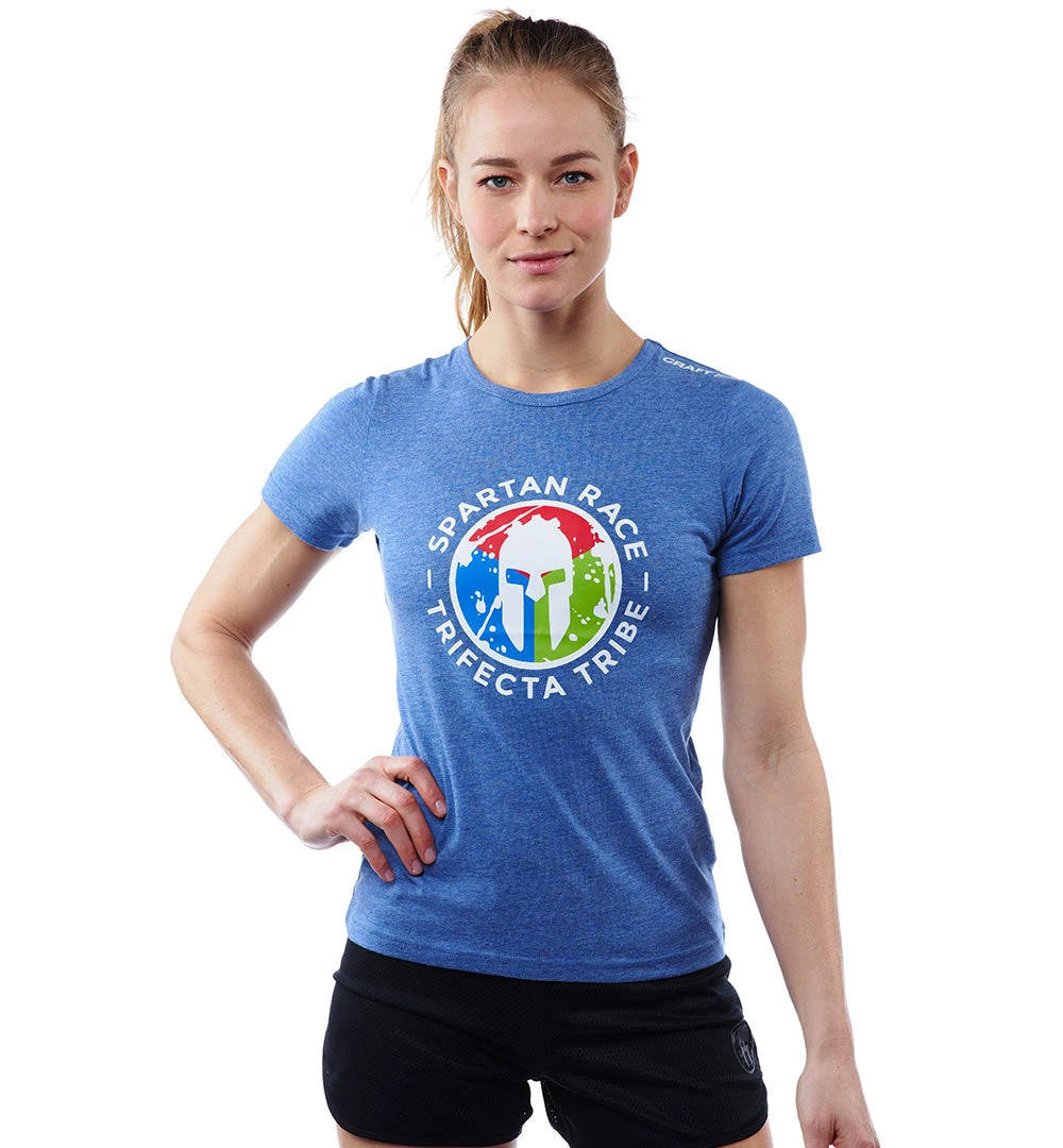 SPARTAN By CRAFT Trifecta Tri-Blend Tee - Women's 1 SPARTAN By CRAFT Trifecta Tri-Blend Tee - Women's