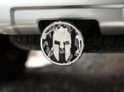 SPARTAN Helmet Trailer Hitch Cover - Camouflage 14 SPARTAN Helmet Trailer Hitch Cover - Camouflage -Spartan Camo Hitch 1