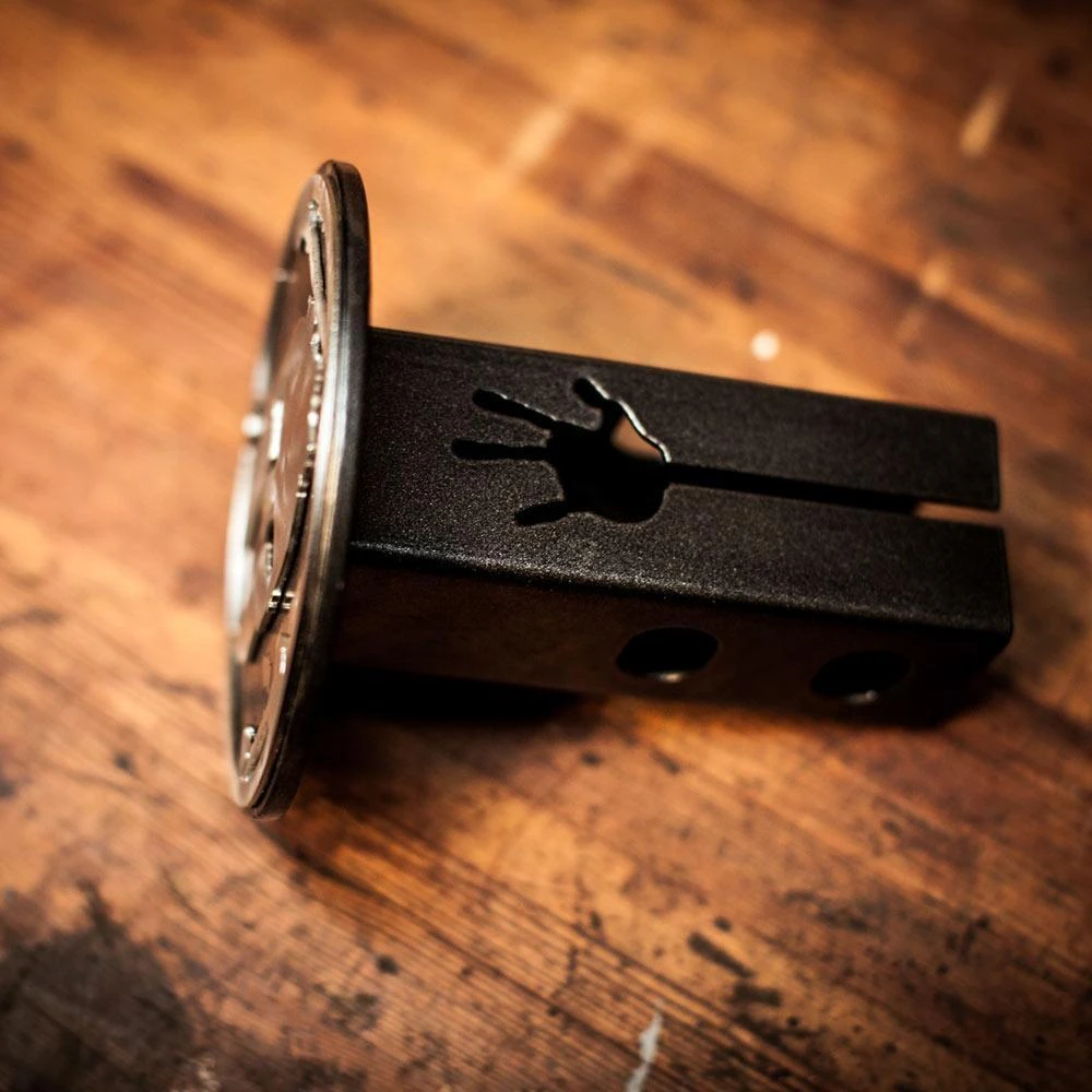 SPARTAN Helmet Trailer Hitch Cover - Camouflage 4 SPARTAN Helmet Trailer Hitch Cover - Camouflage - Image 4