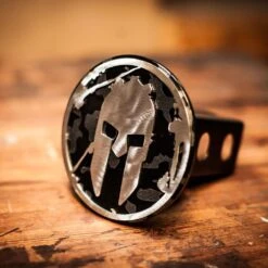 SPARTAN Helmet Trailer Hitch Cover - Camouflage 13 SPARTAN Helmet Trailer Hitch Cover - Camouflage -Spartan Camo Hitche 5