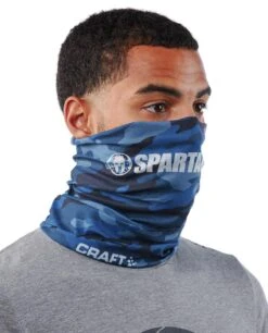 SPARTAN By CRAFT Camouflage Neck Tube -Spartan Neck Tube Camo Blue 2