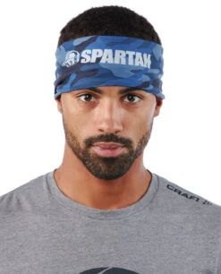 SPARTAN By CRAFT Camouflage Neck Tube -Spartan Neck Tube Camo Blue 3
