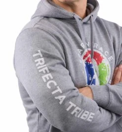 SPARTAN By CRAFT Trifecta Heavyweight Hoodie - Men's -Spartan PARTAN Mens Trifecta Heavyweight Hoodie Charcoal 4