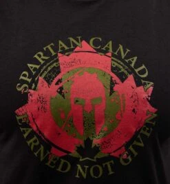 SPARTAN Canada Earned Not Given Tank - Women's -Spartan SPARTAN Women Canada Earned Not Given Tank Black 3