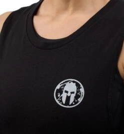 SPARTAN Stacked Logo Tank - Women's -Spartan SPARTAN Women Stacked Logo Tank Black 5