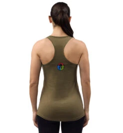 SPARTAN Trifecta Battle Tank - Women's -Spartan SPARTAN Women Trifecta Battle Tank Olive 3 2