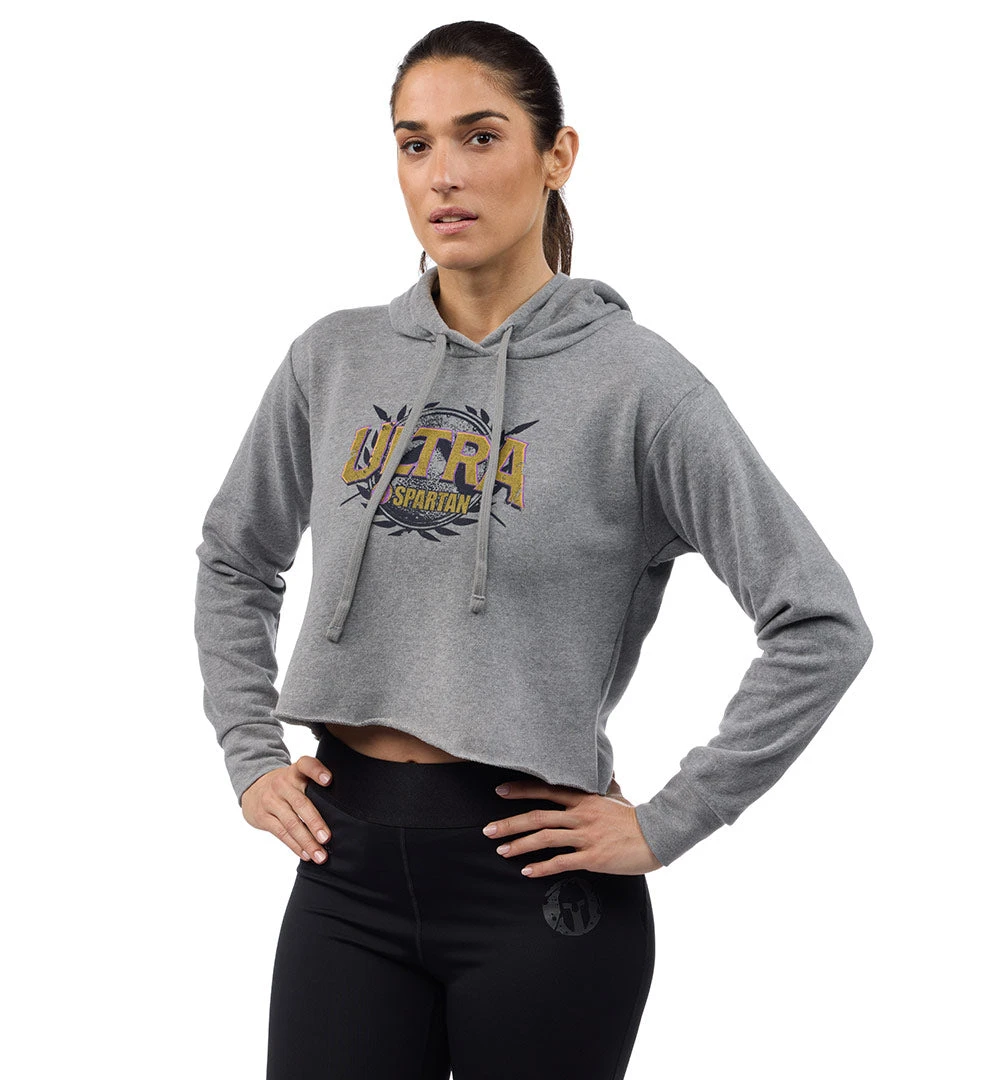 SPARTAN Ultra Victory Crop Hoodie - Women's 2 SPARTAN Ultra Victory Crop Hoodie - Women's - Image 2