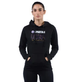 SPARTAN Ultra Hoodie - Women's -Spartan SPARTAN Womens 2021 Ultra Hoodie Black 1