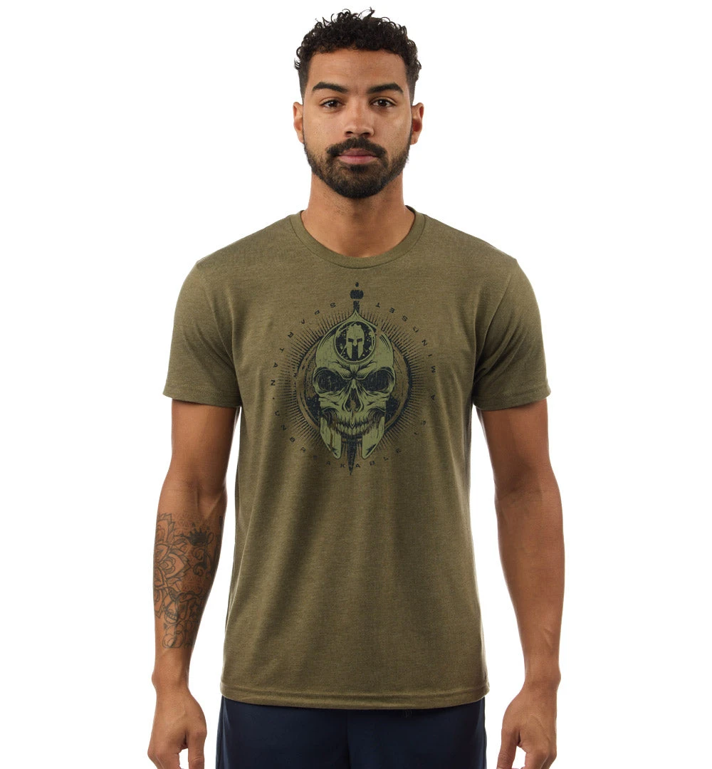 SPARTAN Warrior Skull Tee - Men's 1 SPARTAN Warrior Skull Tee - Men's