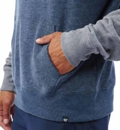 '47 BRAND SPARTAN '47 Match Raglan Hood - Men's -Spartan Spartan 47 Mens Match Raglan Hood Navy 4