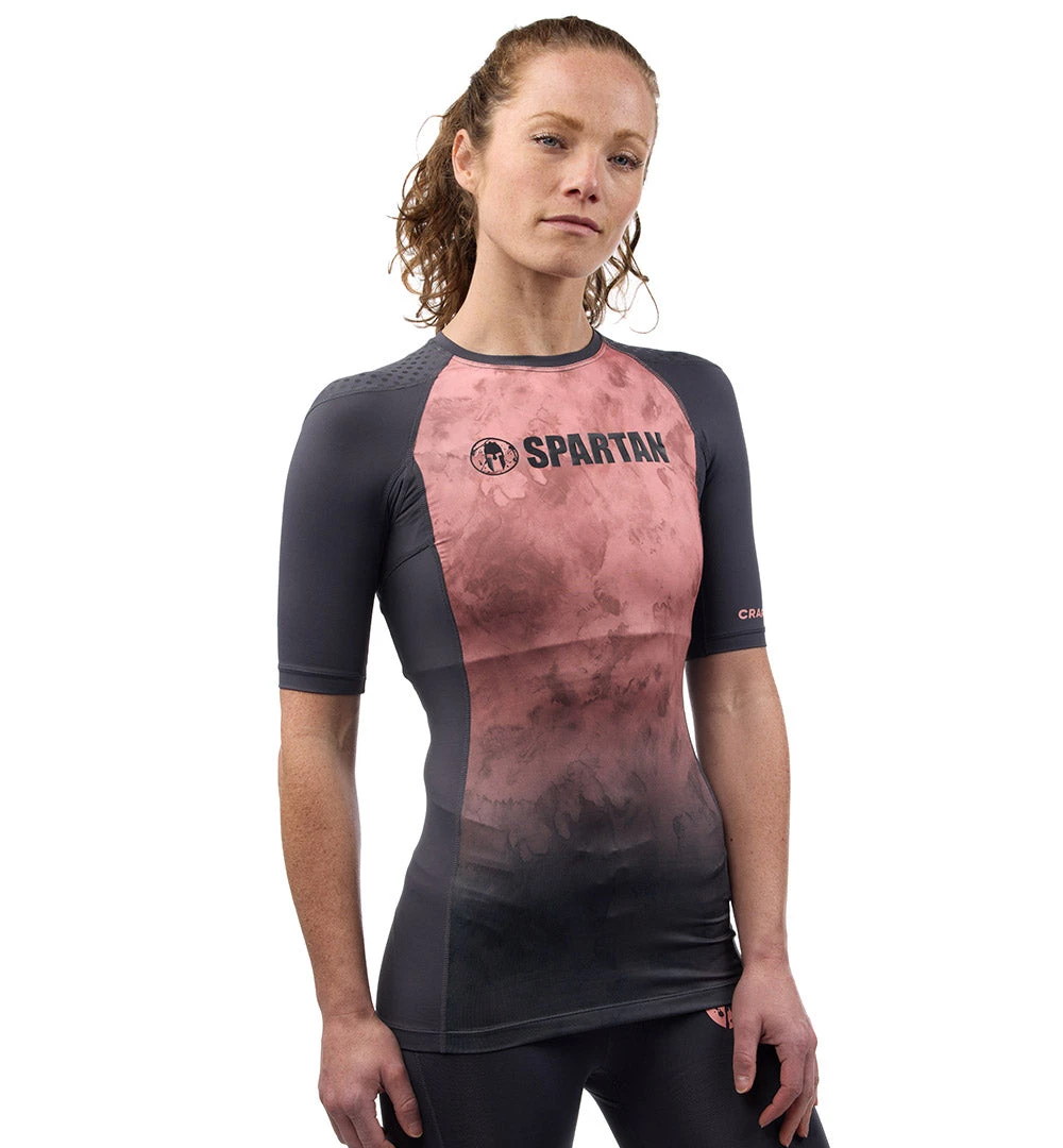SPARTAN By CRAFT Pro Series 2.0 Compression SS Top - Women's 2 SPARTAN By CRAFT Pro Series 2.0 Compression SS Top - Women's - Image 2