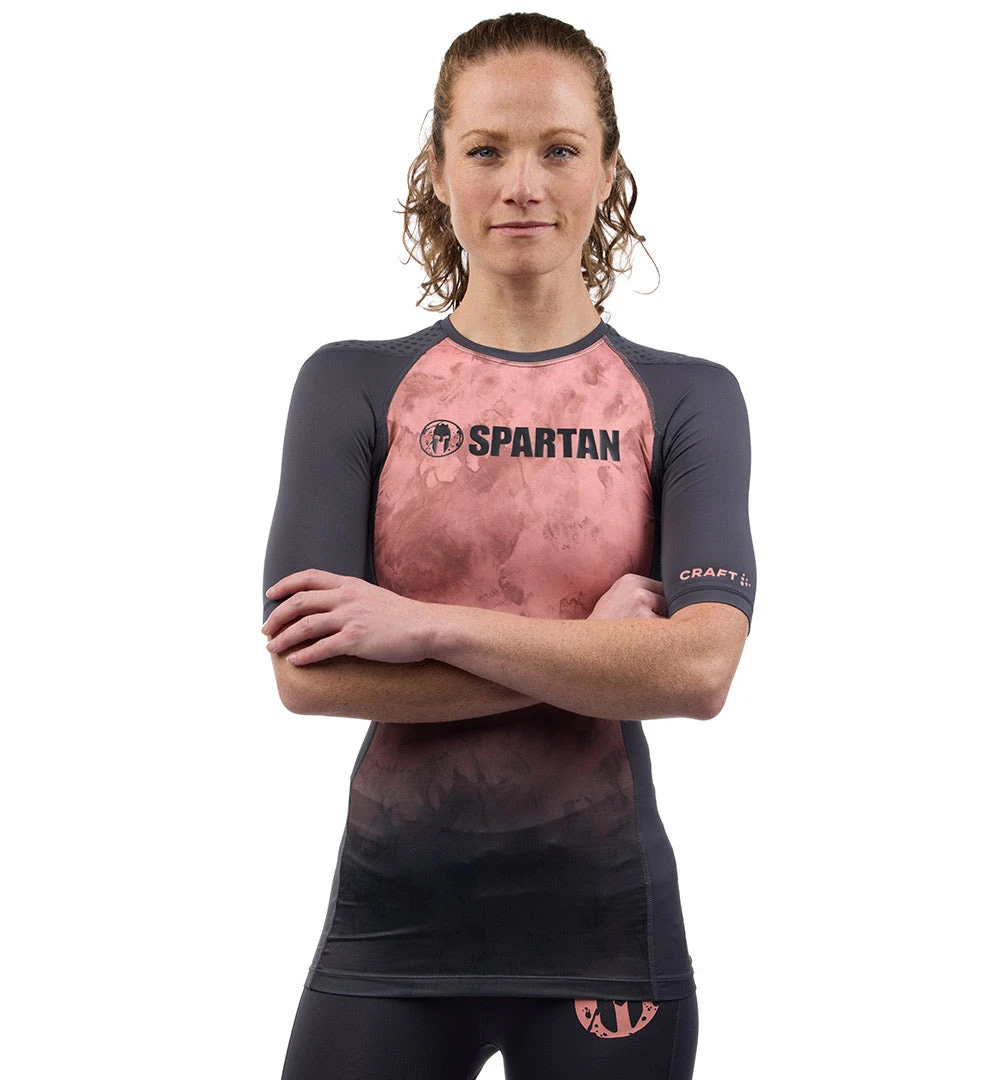 SPARTAN By CRAFT Pro Series 2.0 Compression SS Top - Women's 3 SPARTAN By CRAFT Pro Series 2.0 Compression SS Top - Women's - Image 3