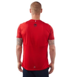 SPARTAN By CRAFT Pro Series Breakaway Tee - Men's -Spartan Spartan Craft Mens Pro Series Breakaway Tee Red 3