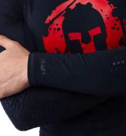 SPARTAN By CRAFT Pro Series Compression LS Top - Men's -Spartan Spartan Craft Mens Pro Series Compression LS Top Black 7