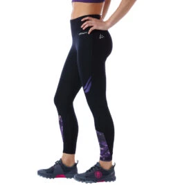 SPARTAN By CRAFT Charge Shape Tight - Women's -Spartan Spartan Craft Womens Charge Shape Tight Black Purple 3
