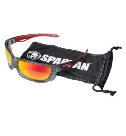 SPARTAN By Franklin Sport Sunglasses 15 SPARTAN By Franklin Sport Sunglasses -Spartan Spartan Franklin Sport Sunglasses Grey Red 6