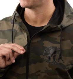 SPARTAN Camouflage Anorak Jacket - Men's -Spartan Spartan Mens Camouflage Anorak Jacket Green Camo 6