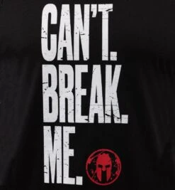 SPARTAN Can't Break Me Tank - Men's 7 SPARTAN Can't Break Me Tank - Men's -Spartan Spartan Mens Cant Break Me Tank Black 4