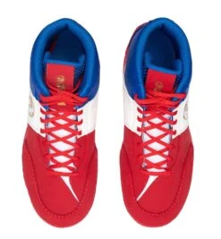 SPARTAN Combat Dake Wrestling Shoe - Men's -Spartan Spartan Mens Combat Dake Wrestling Shoe Red White Blue 5 a1913fe3 d20b 4426 ad14 0553483ad97f