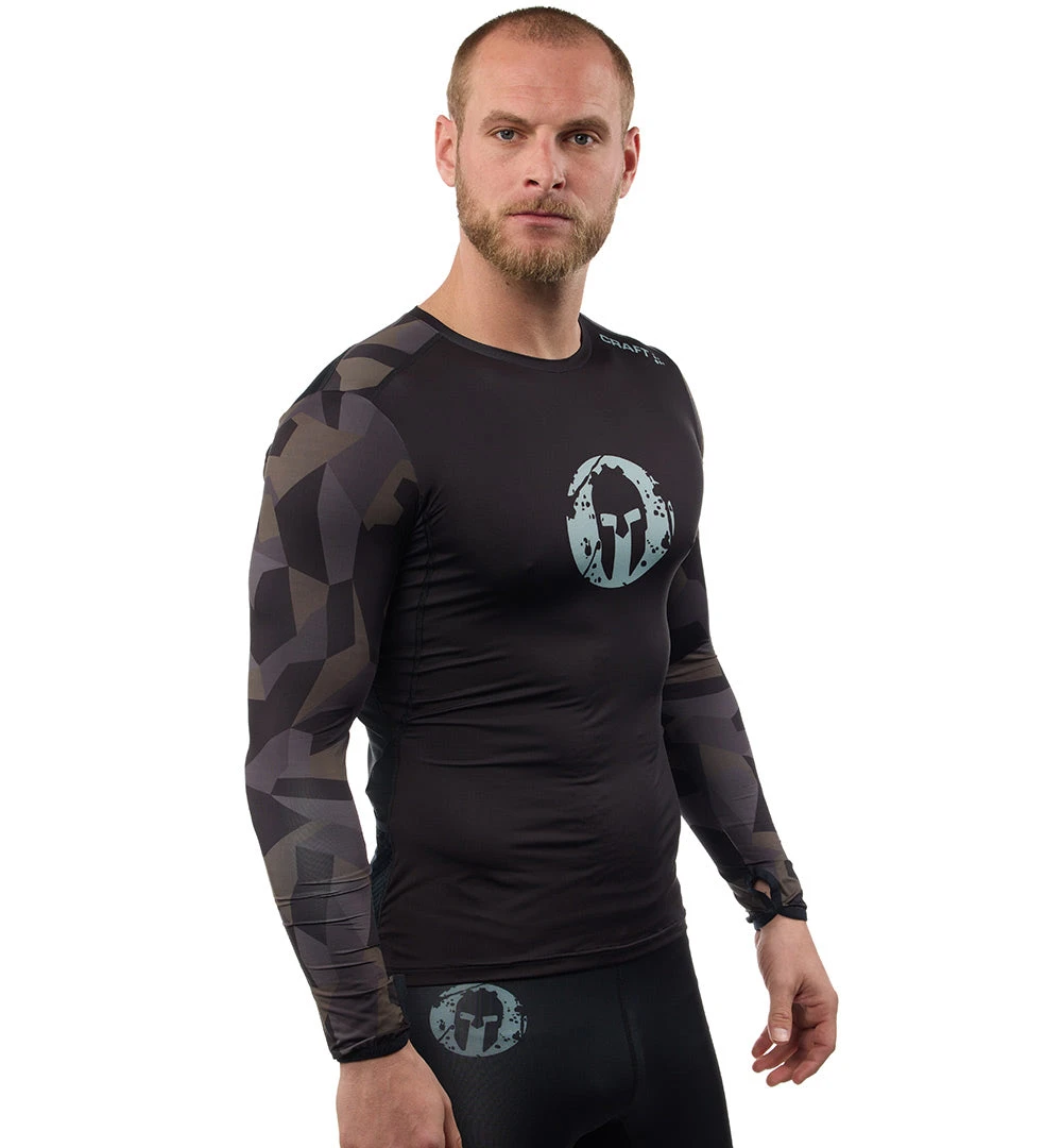 SPARTAN By CRAFT Delta 2.0 Compression LS Top - Men's 1 SPARTAN By CRAFT Delta 2.0 Compression LS Top - Men's