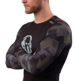 SPARTAN By CRAFT Delta 2.0 Compression LS Top - Men's 14 SPARTAN By CRAFT Delta 2.0 Compression LS Top - Men's -Spartan Spartan Mens Craft Delta 2.0 Compression LS Top Black Woods 7