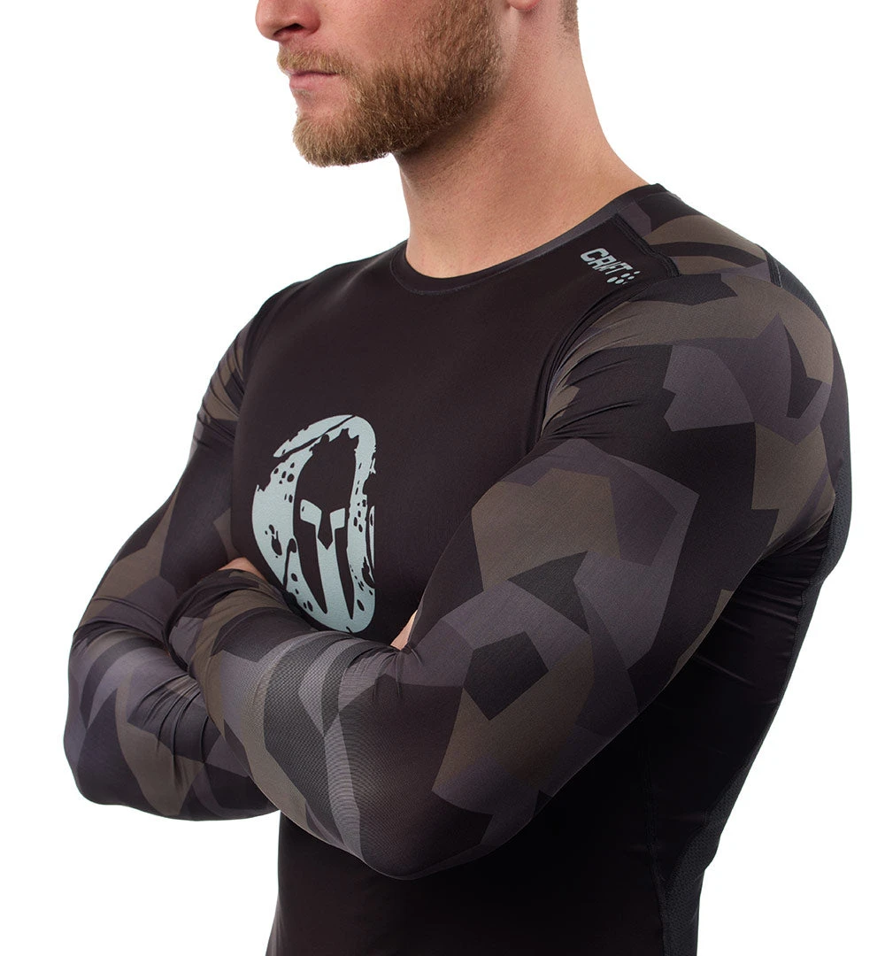 SPARTAN By CRAFT Delta 2.0 Compression LS Top - Men's 6 SPARTAN By CRAFT Delta 2.0 Compression LS Top - Men's - Image 6