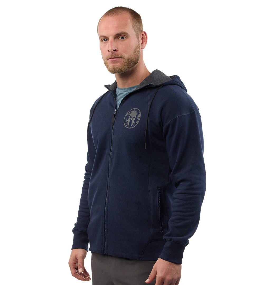SPARTAN By CRAFT Grit FZ Hoodie - Men's 3 SPARTAN By CRAFT Grit FZ Hoodie - Men's - Image 3