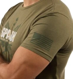 SPARTAN Discipline Tee - Men's -Spartan Spartan Mens Discipline Tee Olive 5