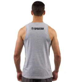 SPARTAN Discipline Tank - Men's -Spartan Spartan Mens Disipline Tank Grey 3