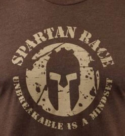 SPARTAN Show No Mercy Tee - Men's -Spartan Spartan Mens Show No Mercy Tee Brown 4